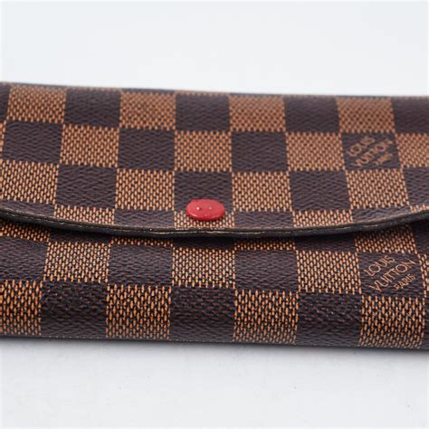 louis vuitton damier ebene emilie wallet|louis vuitton artsy damier ebene.